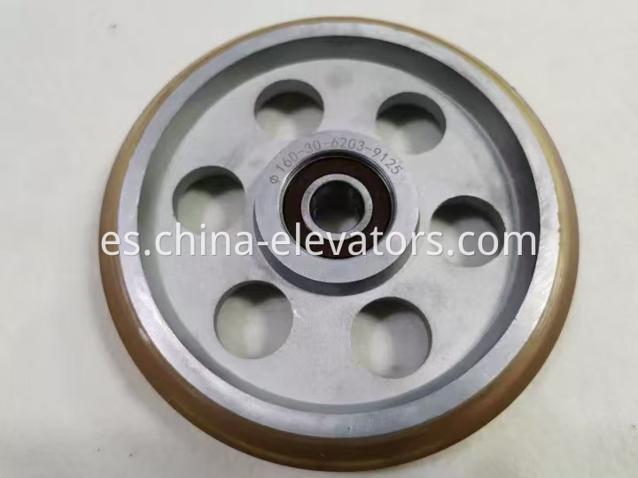 160mm Guide Shoe Roller 160*30*6203 for OTIS High Speed Elevators